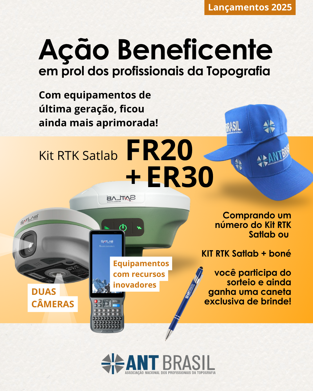 Ação Beneficente RTK Satlab