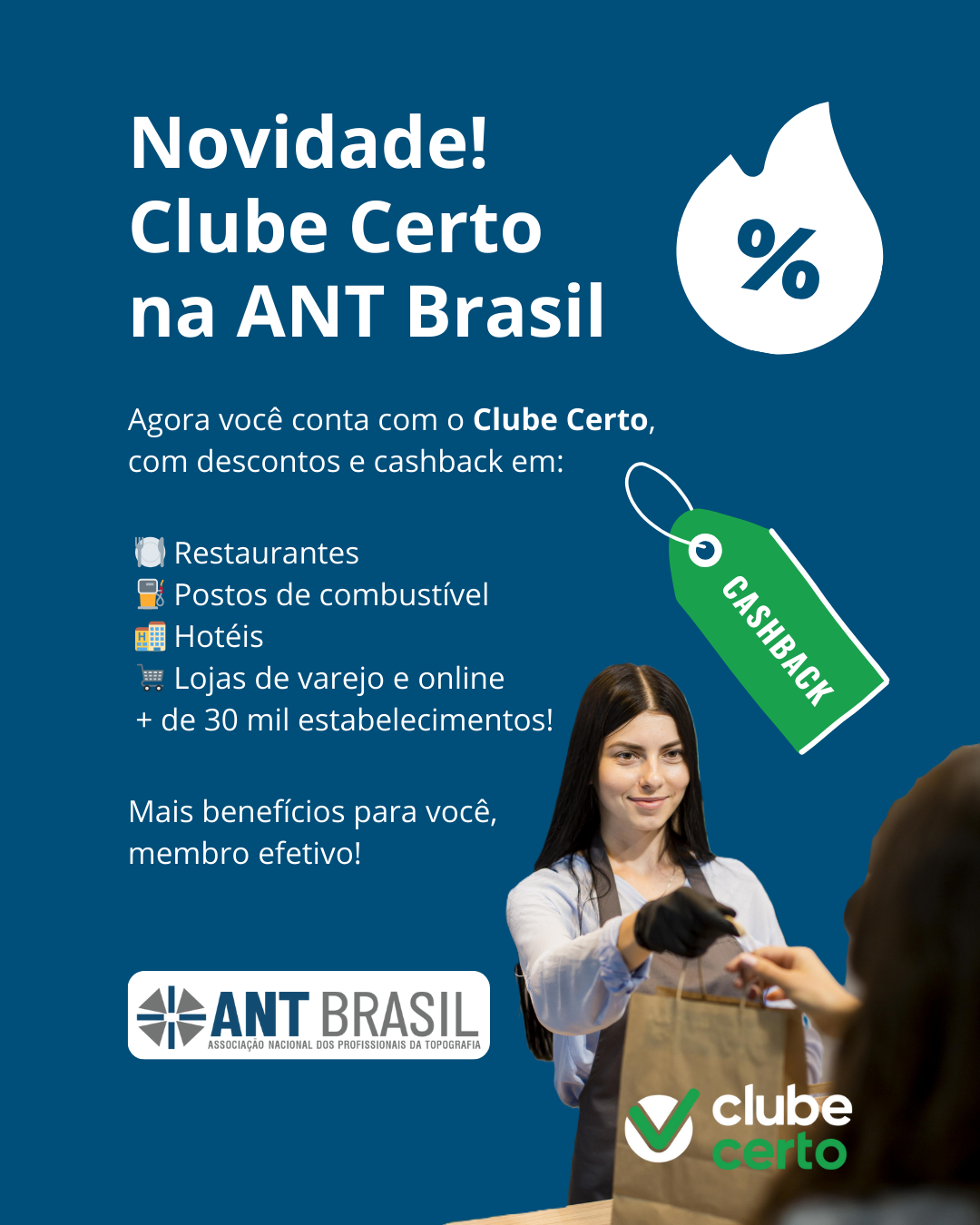 Arte Clube Certo e ANT